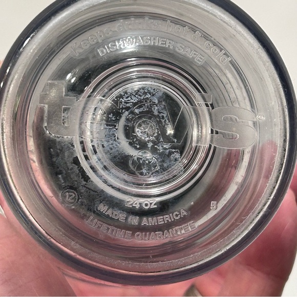 Tervis 24 OZ Clear Tumbler With Lid United States Army Logo Embroidered Patch - Picture 9 of 9